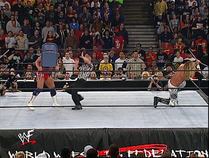 Edge vs. Kurt Angle (2002/04/21)