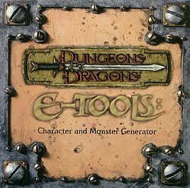 Dungeons and Dragons: E-Tools Character and Monster Generator