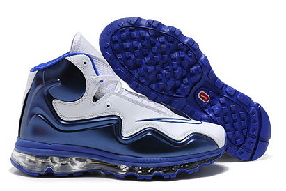 Game Royal and White Men Nike Air Max Flyposite Shoes