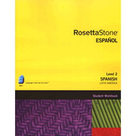 Rosetta Stone Home School Latin American Spanish Levels 1 & 2 Workbooks