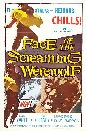 Face of the Screaming Werewolf