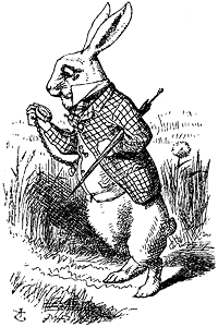 The White Rabbit (Original-Lewis Carroll)
