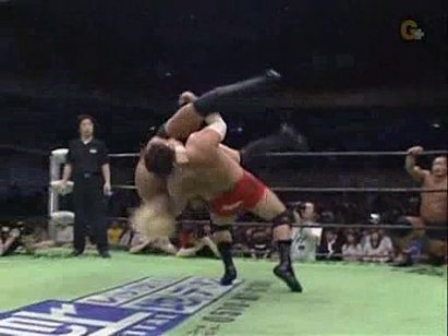Jun Akiyama & Takeshi Rikio vs. Yoshihiro Takayama & Takashi Sugiura (4/28/07)