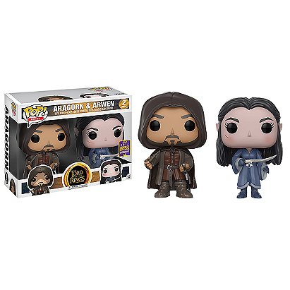 Lord of the Rings Funko POP!: Aragorn & Arwen 2-Pack (SDCC Exclusive)