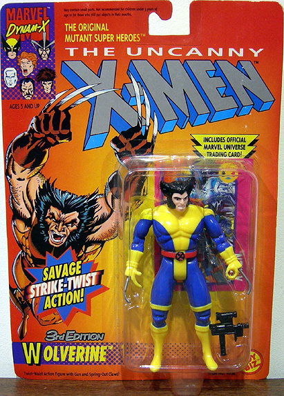 X-Men - Series 2 Wolverine 3rd Edition Action Figure Blue Legs
