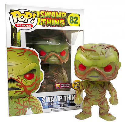 Swamp Thing Pop! Vinyl Glow in the Dark Version Previews Exclusive