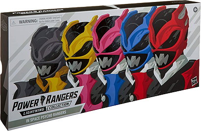Power Rangers Lightning Collection In Space Psycho Rangers 5-Pack 