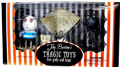 Tim Burton's Tragic Toys PVC Set #3