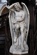 Geefs Guillaume : The Genius of Evil (1848 )