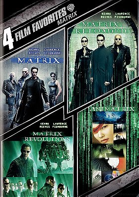 4 Film Favorites: The Matrix Collection (The Matrix / The Matrix Reloaded / The Matrix Revolutions /