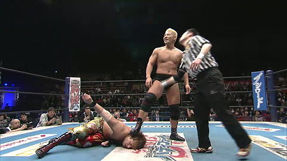 Yujiro Takahashi vs. YOSHI-HASHI (NJPW, New Japan Cup 2015, 03/05/15)