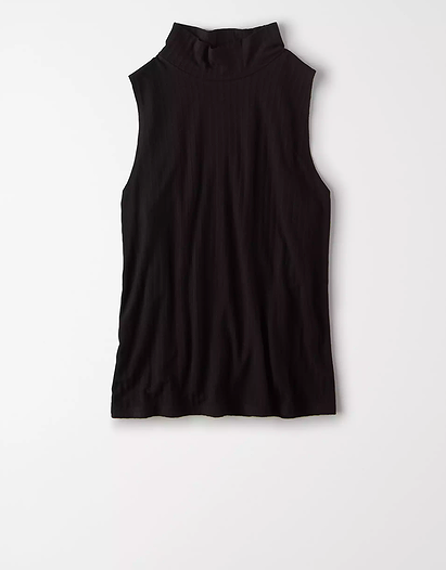AE Mock Neck Tank Top