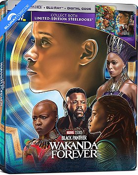 Black Panther: Wakanda Forever [SteelBook] [4K Ultra HD Blu-ray]