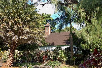Palapala Ho'omau Church, Kipahulu, Hawaii