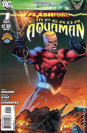 Flashpoint Emperor Aquaman (2011) 	#1-3 event limited series