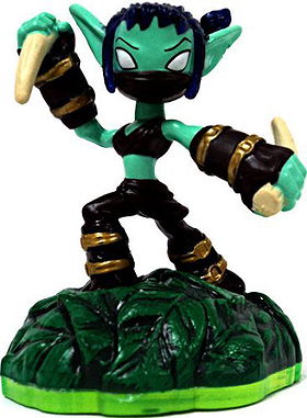 Skylanders Spyro's Adventure LOOSE Mini Figure Character STEALTH ELF (LIFE)