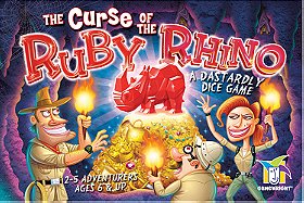 The Curse of the Ruby Rhino: A Dastardly Dice Game