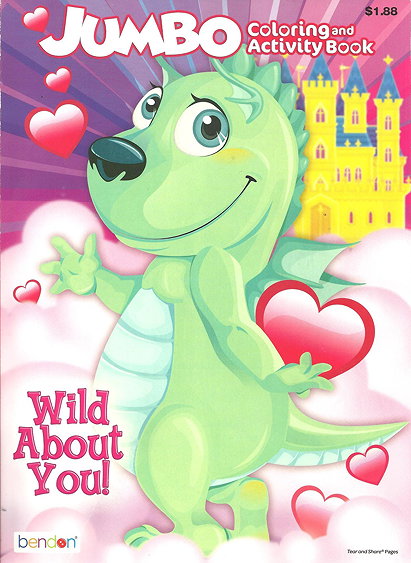Wild About You! Jumbo Coloring and Activity Book
