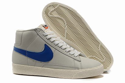 Nike Blazer High Vintage ND Mens Trainers Grey Royal