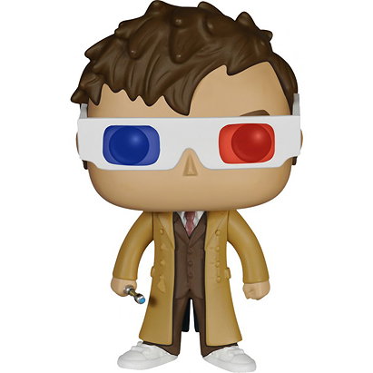 Doctor Who Pop! Vinyl: Tenth Doctor w/ 3D Glasses Hot Topic Exclusive