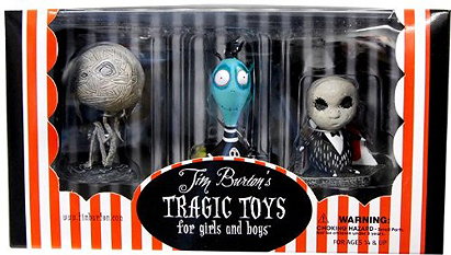 Tim Burton's Tragic Toys PVC Set #2