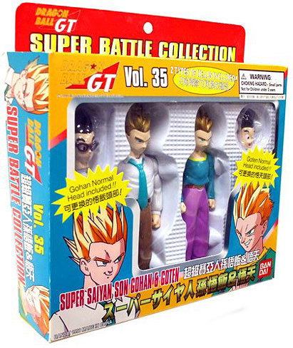 Dragonball GT Super Battle Collection Super Saiyan Son Gohan and Goten