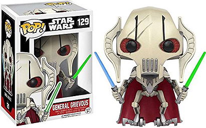 Funko POP! Star Wars General Grievous Vinyl Collectible #129 Exclusive