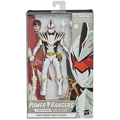 Power Rangers Lightning Collection Dino Thunder White Ranger Figure