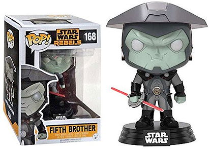 FUNKO POP STAR WARS REBELS WALMART EXCLUSIVE FIFTH BROTHER #168 Vinyl Action figure