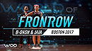 B-Dash & Jaja Vankova | FrontRow | World of Dance Boston 2017 | #WODBOS17
