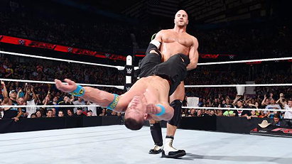 John Cena vs. Cesaro (2015/7/6)