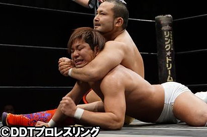Kotaro Nasu vs. Koki Iwasaki (DDT, DNA 3, 02/05/15)