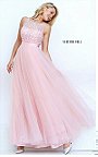 Sweet 2016 Sherri Hill 50258 Blush Stones Embellished Prom Dress Discount
