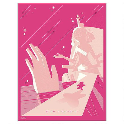 Steven Universe Limited Edition Screen Print Poster by Ty Mattson -- RETIRED