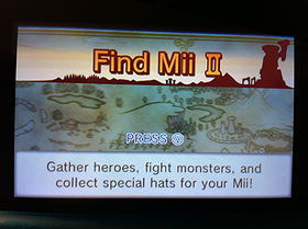 Find Mii II