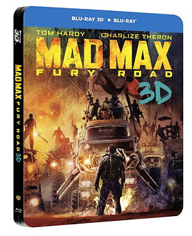 Mad Max: Fury Road Steelbook. 3D + 2D Blu Ray Ltd Edition