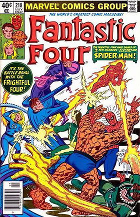 Fantastic Four #218 (When A Spider-Man Comes Calling!)