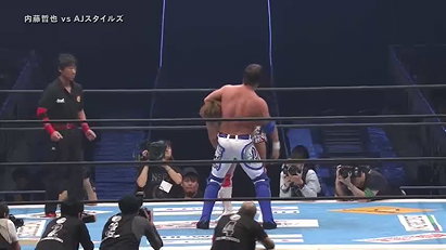 AJ Styles vs. Tetsuya Naito (NJPW, Wrestle Kingdom 9)