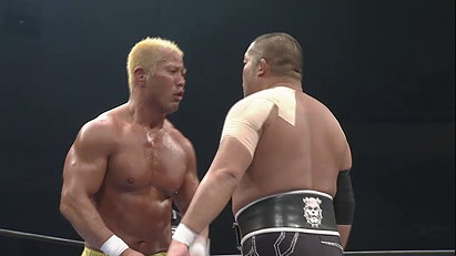 Tomohiro Ishii vs. Tomoaki Honma (NJPW, Wrestling Dontaku, 05/03/14)