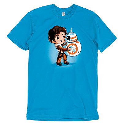 Poe and BB-8 Best Friends in the Galaxy T-Shirt