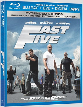 Fast Five (Blu-ray + DVD + Digital Copy) (Extended Edition)