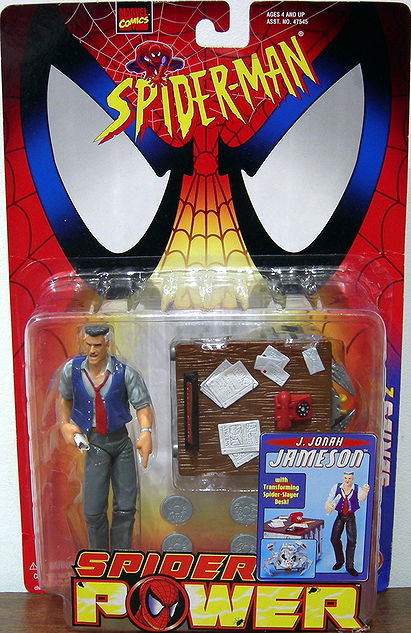 Spider-Man Spider Power: J. Jonah Jameson Action Figure 