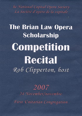 Brian Law Recital - 2007