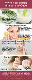 Why we use natural skin care products