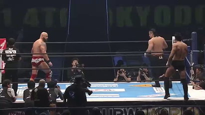 Bullet Club vs. Meiyu Tag (NJPW, Wrestle Kingdom 9)