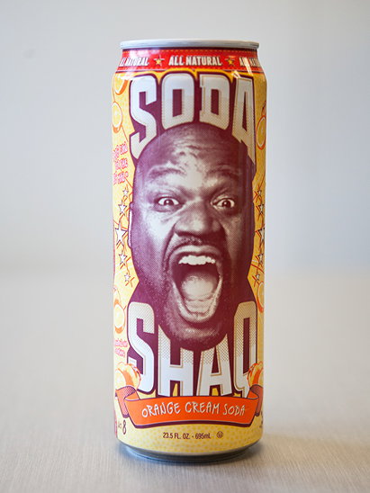 Soda Shaq Orange Cream Soda