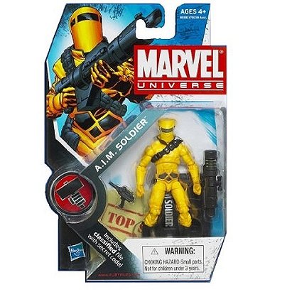Marvel Universe 3 3/4 Inch Series 8 Action Figure #16 A.I.M. Soldier