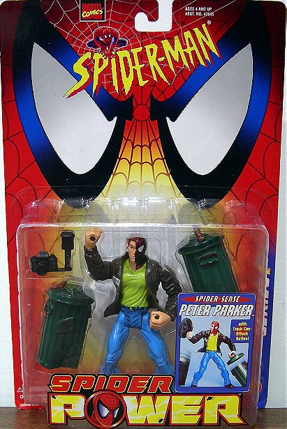Spider-Man Spider Power: Spider-Sense Peter Parker Action Figure