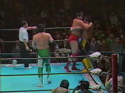 Mitsuharu Misawa & Toshiaki Kawada vs. Akira Taue & Masanobu Fuchi (2/25/93)