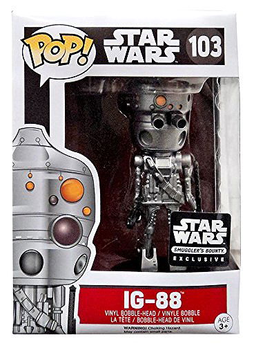 Funko POP Star Wars: IG-88 Action Figure Exclusive Smuggler's Bounty